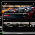 Nieuwe website JNS Auto’s